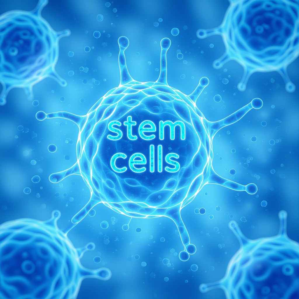Stem cells dividing and forming tooth structures