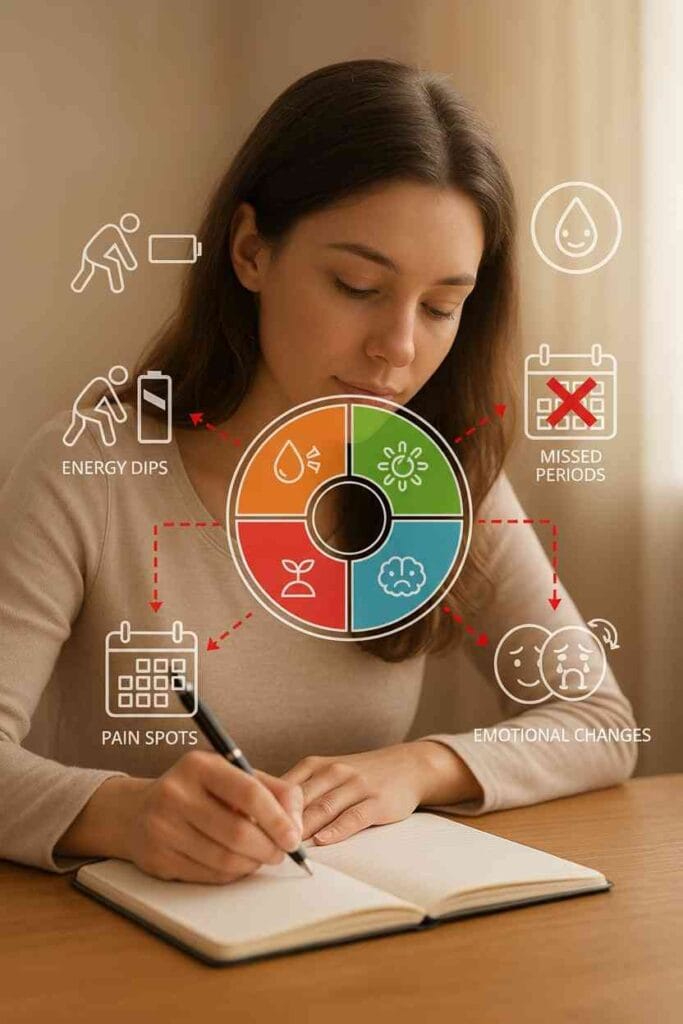 Menstrual cycle as health dashboard 