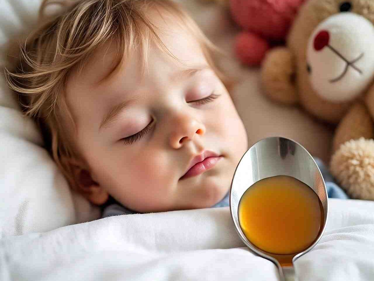Honey as a safe home remedy for children’s cough instead of cough syrups.